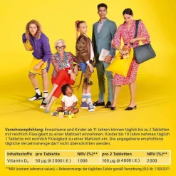 Dekristolvit D3 2.000 I.E. Tabletten, 60 St- Vitamin D (Colecalciferol)