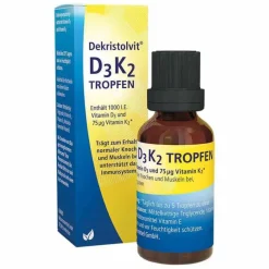 Dekristolvit D3K2 Tropfen, 25 ml- Vitamin K|Vitamin D (Colecalciferol)