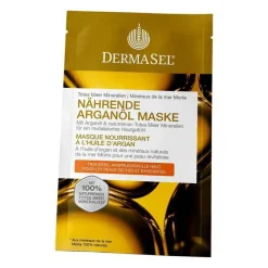 Dermasel Gesichtsmasken Für Ein Gepflegtes Hautbild-Spa Totes Meer Nährende Arganöl Maske, 12 ml