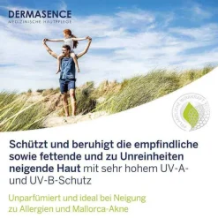 Dermasence Solvinea Med LSF 50 + Creme, 150 ml- Vorbeugung Aktinischer Keratosen|Lsf 50+