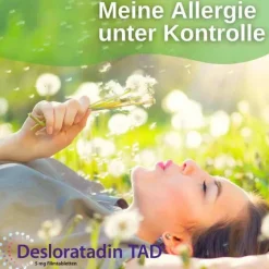TAD Deslorain ® 5 mg Filmtabletten, 100 St- Desloratadin|Allergie Tabletten