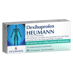 Dexibuprofen 200 mg Filmtabletten, 20 St^Heumann Sale