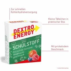 Schulstoff Waldfrucht Täfelchen, 50 g^Dextro Energy Outlet