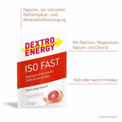 Dextro Energy Sports Nutr.IsoFast Pulver red Orange, 56 g- Traubenzucker
