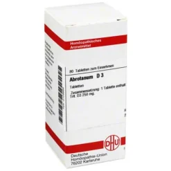 DHU Abrotanum D 3 Tabletten, 80 St- A