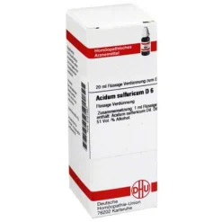 Acidum sulfuricum D 6 Dilution, 20 ml^DHU Online