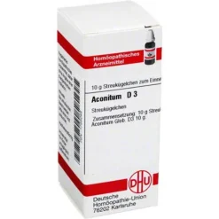 Aconitum D 3 Globuli, 10 g^DHU Best