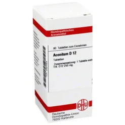 Aconitum D 12 Tabletten, 80 St^DHU Sale