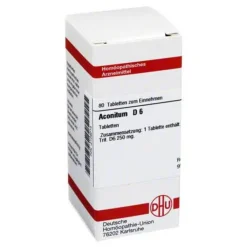 Aconitum D 6 Tabletten, 80 St^DHU