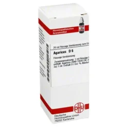 DHU Agaricus D 6 Dilution, 20 ml- A