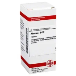 DHU A-Alumina D 12 Tabletten, 80 St