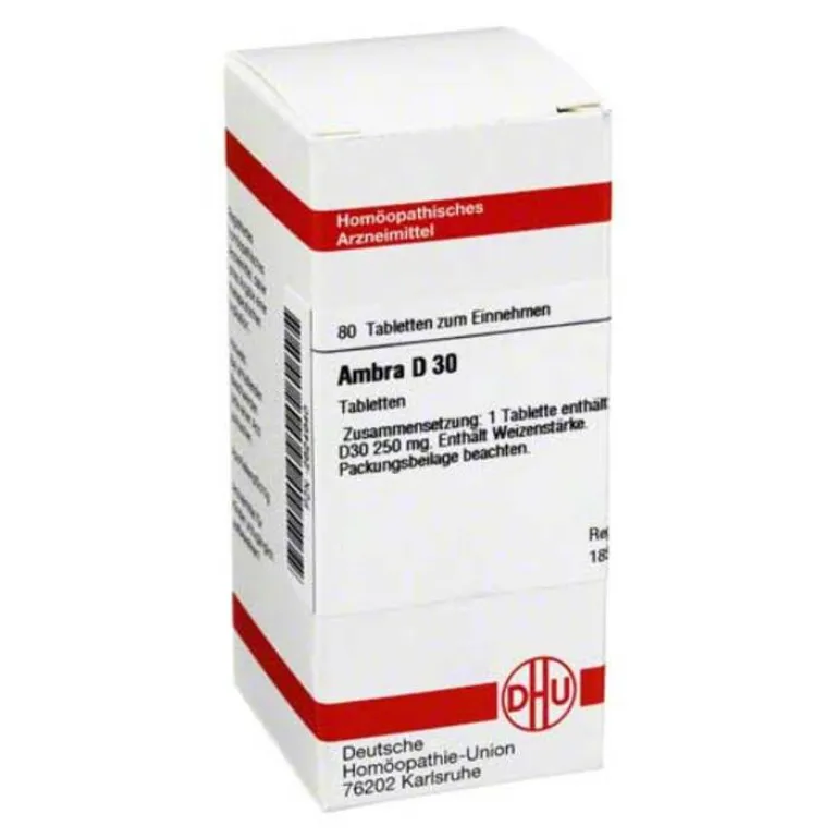 DHU Ambra D 30 Tabletten, 80 St- A