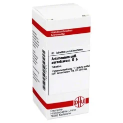 DHU A-Antimonium sulfuratum aurantiacum D 6 Tabletten, 80 St