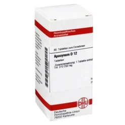 A-DHU Apocynum D 12 Tabletten, 80 St