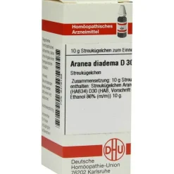 DHU Aranea diadema D 30 Globuli, 10 g- A