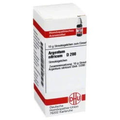 DHU Argentum nitricum D 200 Globuli, 10 g- A|A