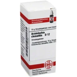 DHU Aristolochia clematitis D 12 Globuli, 10 g- A|A