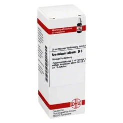 DHU A-Arsenicum album D 6 Dilution, 20 ml