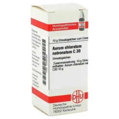 Aurum chloratum natronatum C, 10 g^DHU Clearance