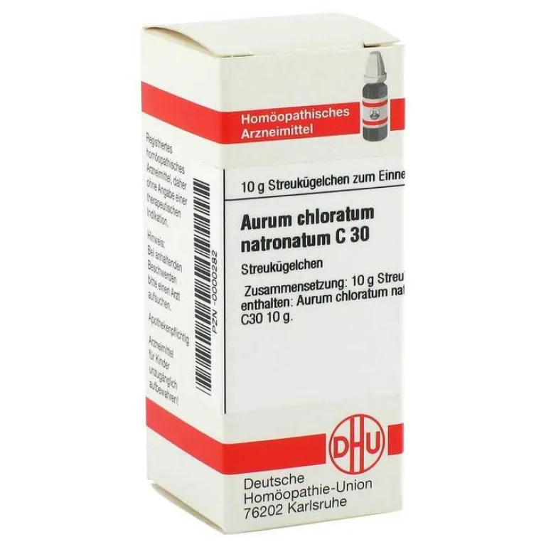 Aurum chloratum natronatum C, 10 g^DHU Clearance
