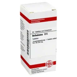DHU B-Belladonna D 6 Tabletten, 80 St