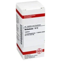 DHU B-Belladonna D 12 Tabletten, 80 St