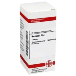 Berberis D 4 Tabletten, 80 St^DHU Online