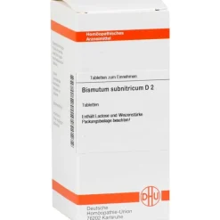 Bismutum Subnitricum D 2 Tabletten, 80 St^DHU Best