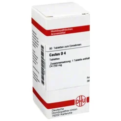 DHU Cactus D 4 Tabletten, 80 St- C
