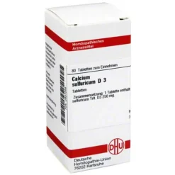 DHU Schüßler-Salze DHU Calcium sulfuricum D 3 Tabletten, 80 St- Salze 1-12
