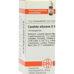 C-DHU Candida albicans D 200 Globuli, 10 g