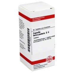 DHU Capsella bursa past. D 6 Tabletten, 80 St- C