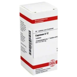 DHU C-Capsicum D 12 Tabletten, 80 St