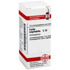 DHU Carbo vegetabilis C 10 Globuli, 10 g^ Best