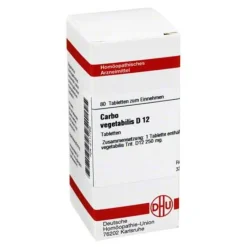 DHU Carbo vegetabilis D 12 Tabletten, 80 St- C