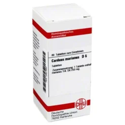 DHU Carduus marianus D 6 Tabletten, 80 St- C
