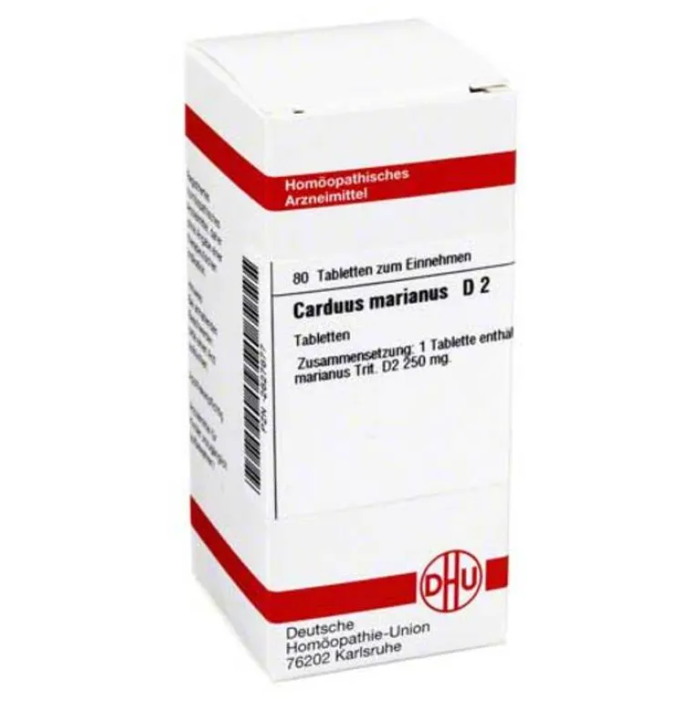 DHU C-Carduus marianus D 2 Tabletten, 80 St