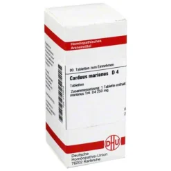Carduus marianus D 4 Tabletten, 80 St^DHU Discount