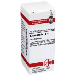 DHU Chamomilla D 4 Globuli, 10 g- C|C