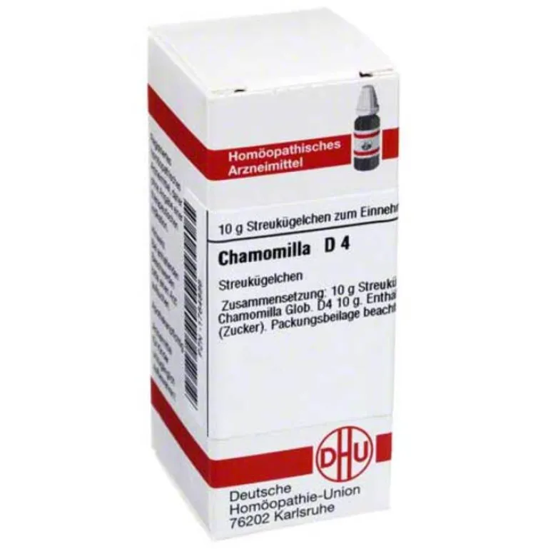 DHU Chamomilla D 4 Globuli, 10 g- C|C