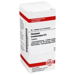 DHU Chininum arsenicosum D 6 Tabletten, 80 St- C