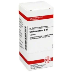 DHU Cholesterinum D 12 Tabletten, 80 St- C