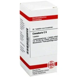 DHU Cinnabaris C 6 Tabletten, 80 St^ Best