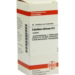 DHU Cobaltum nitricum D 6 Tabletten, 80 St- C