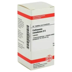 DHU Collinsonia canadensis D 6 Tabletten, 80 St^