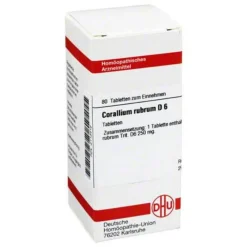 DHU C-Corallium rubrum D 6 Tabletten, 80 St