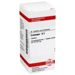 DHU C-Crataegus D 3 Tabletten, 80 St