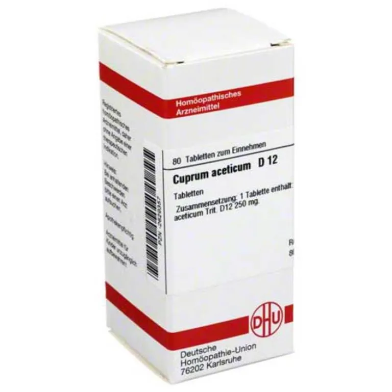 DHU C-Cuprum aceticum D 12 Tabletten, 80 St