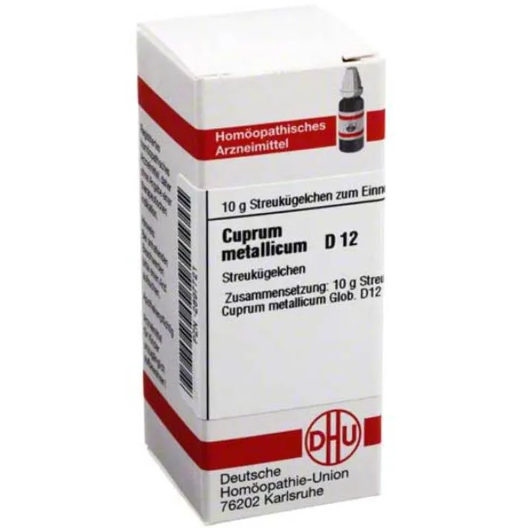DHU Cuprum metallicum D 12 Globuli, 10 g^ New