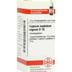 DHU Cuprum Oxyd nigrum D 10 Globuli, 10 g^ Best